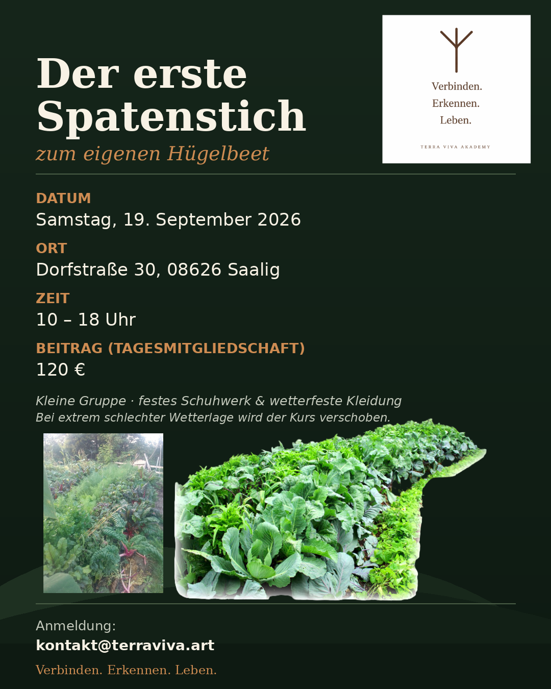 Der erste Spatenstich